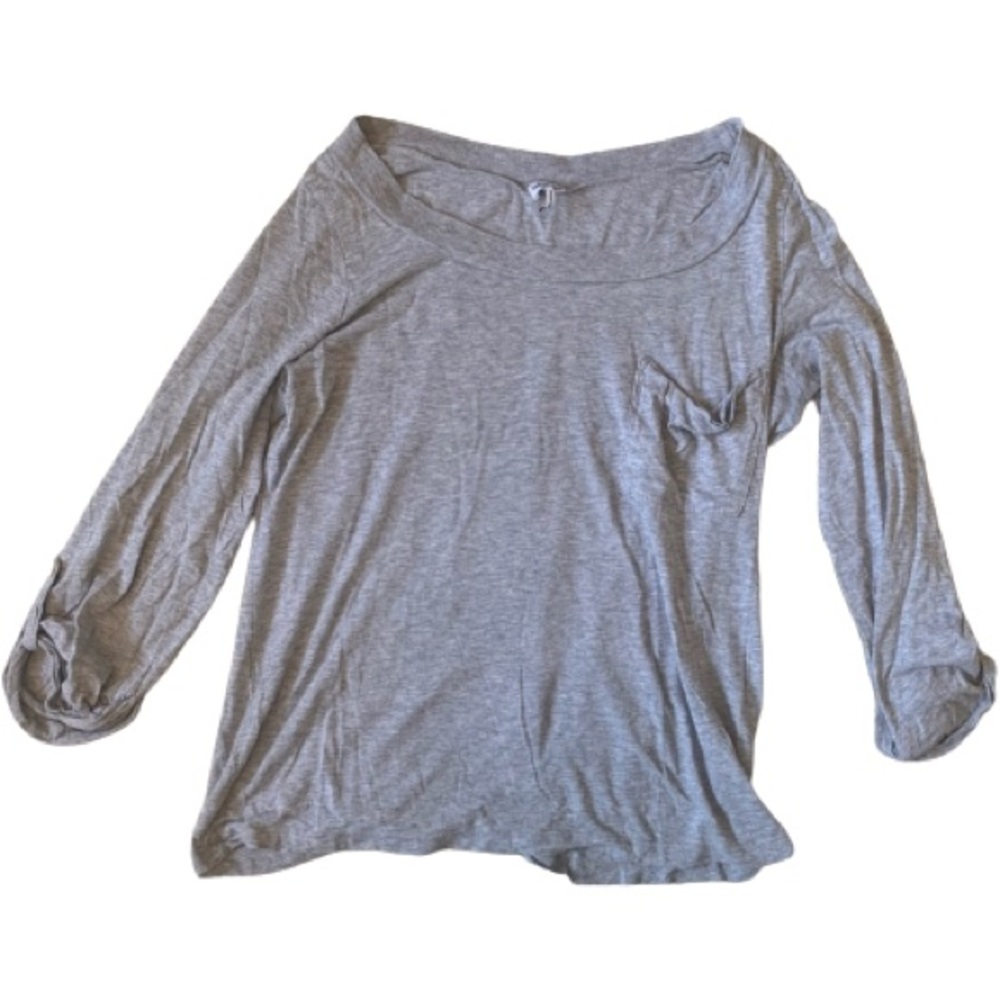 Splendid 3/4 Sleeve Pocket T Shirt